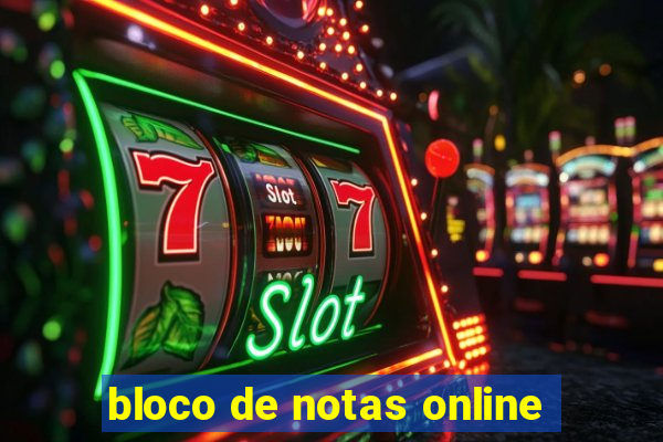 bloco de notas online