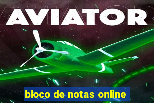 bloco de notas online