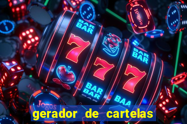 gerador de cartelas de bingo 1 a 99