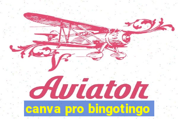 canva pro bingotingo