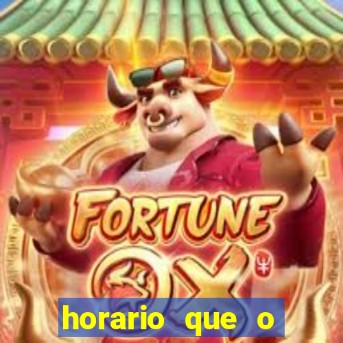 horario que o fortune rabbit paga