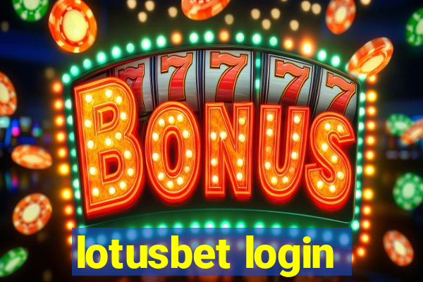 lotusbet login