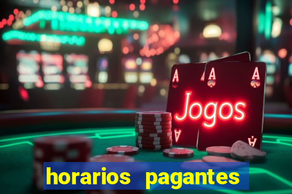 horarios pagantes fortune rabbit hoje