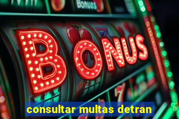 consultar multas detran