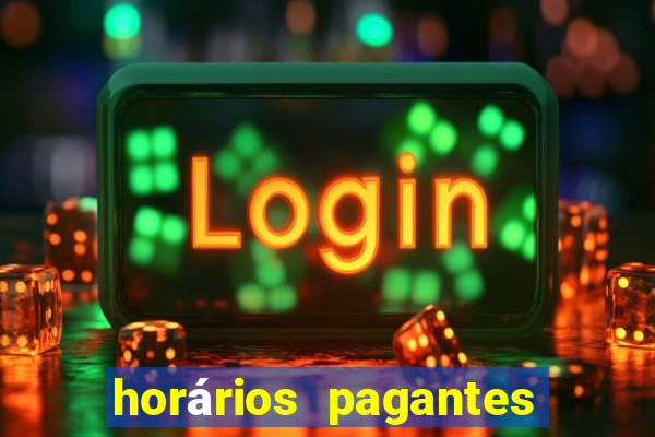 horários pagantes fortune rabbit hoje