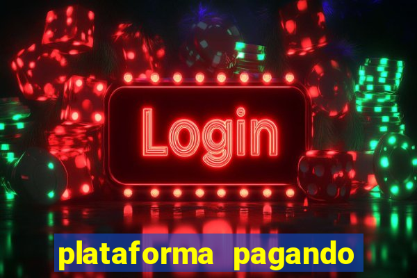 plataforma pagando no cadastro