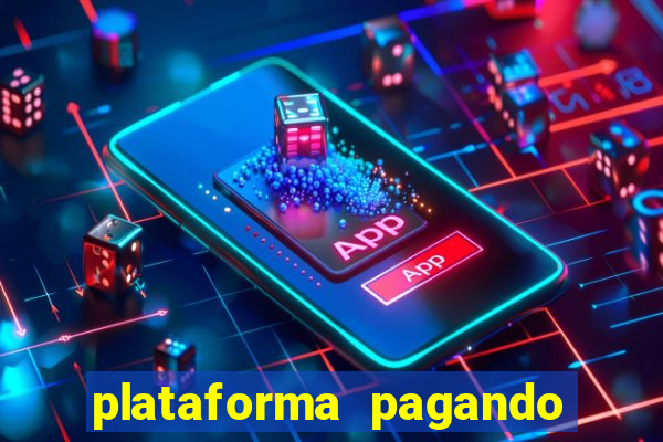 plataforma pagando no cadastro