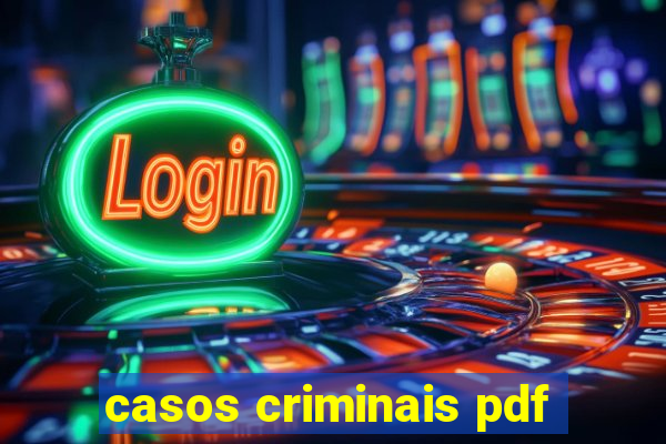 casos criminais pdf