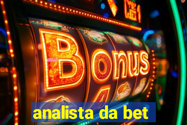 analista da bet