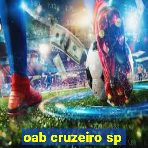 oab cruzeiro sp