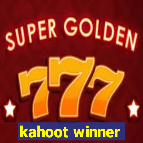 kahoot winner