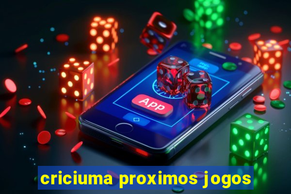 criciuma proximos jogos