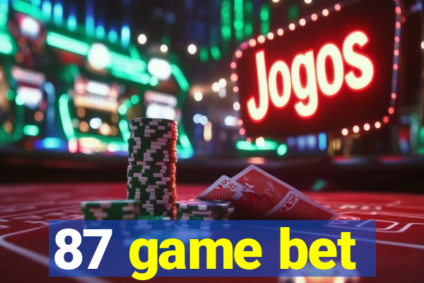 87 game bet