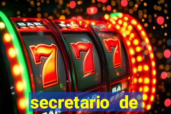 secretario de esporte salario