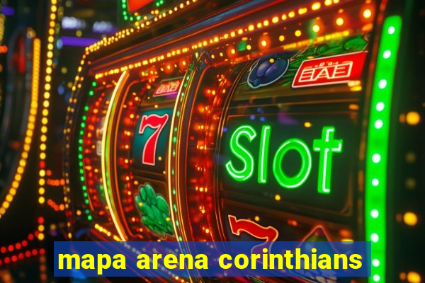 mapa arena corinthians