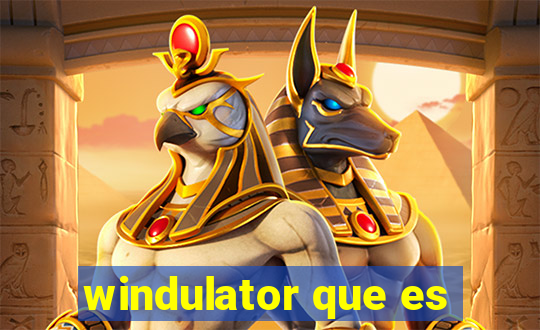 windulator que es