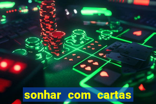 sonhar com cartas de baralho no chao