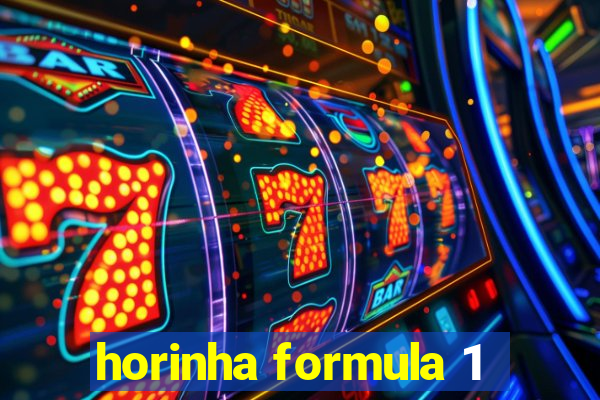 horinha formula 1