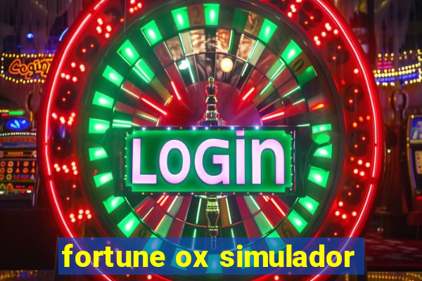 fortune ox simulador