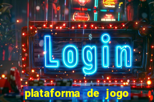 plataforma de jogo nova pagando