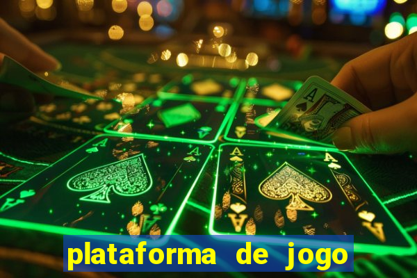 plataforma de jogo nova pagando