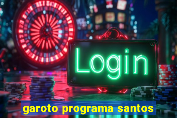 garoto programa santos