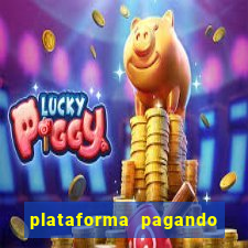 plataforma pagando fortune tiger