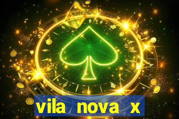 vila nova x paysandu palpites