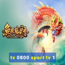 tv 0800 sport tv 1