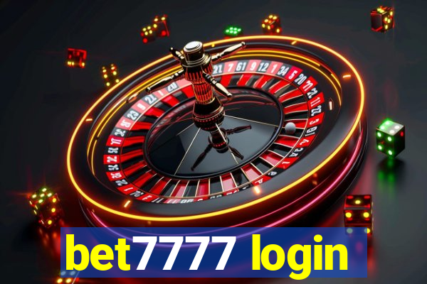 bet7777 login