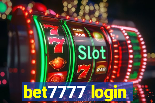 bet7777 login