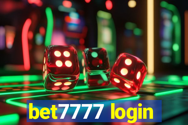 bet7777 login