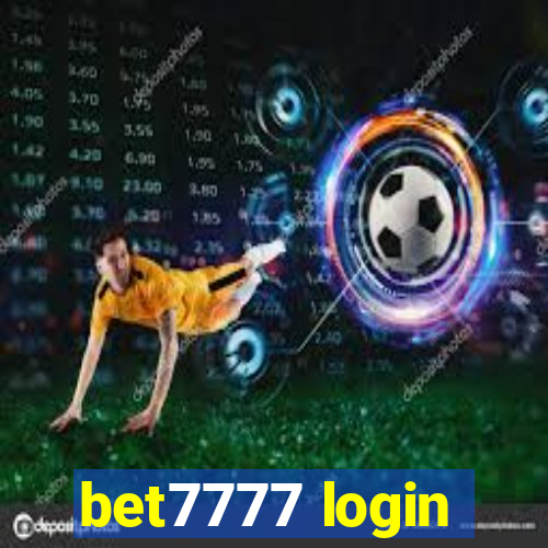 bet7777 login