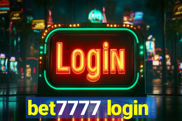 bet7777 login