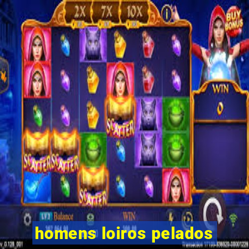 homens loiros pelados