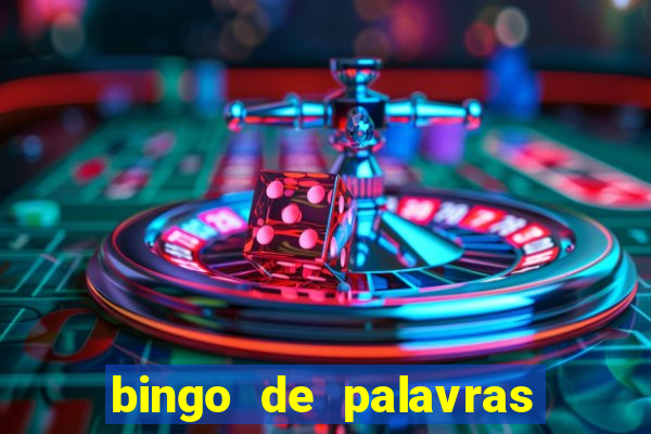 bingo de palavras de natal