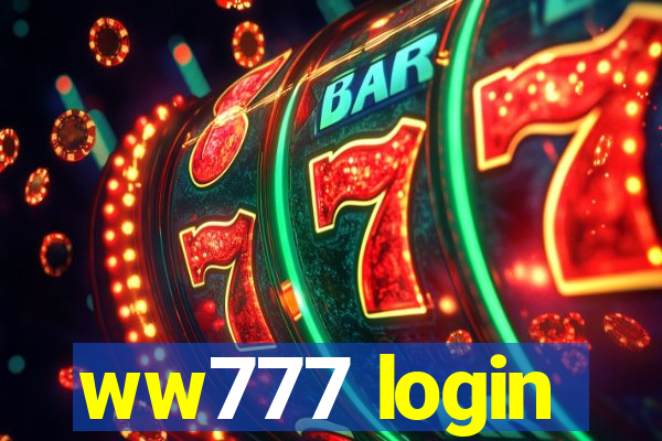 ww777 login