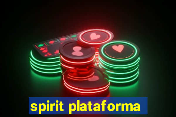 spirit plataforma