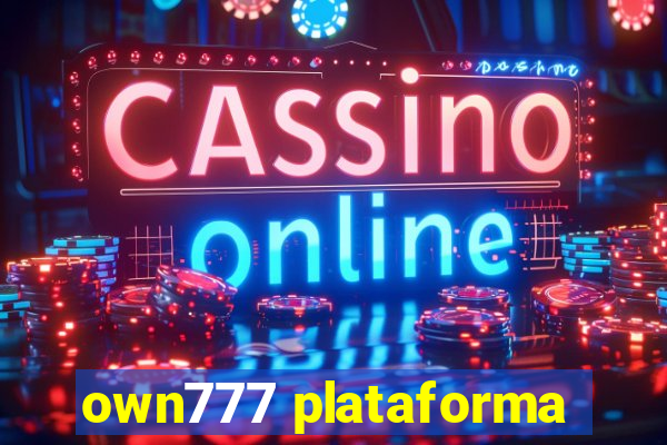 own777 plataforma