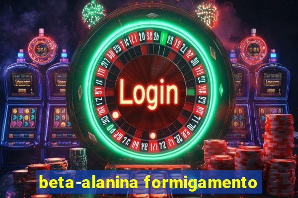 beta-alanina formigamento