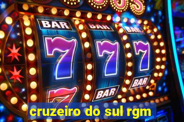 cruzeiro do sul rgm