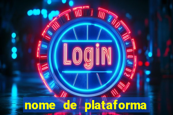 nome de plataforma de jogos