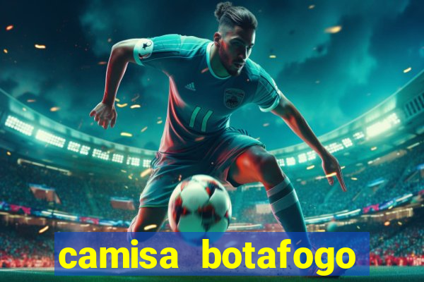 camisa botafogo plus size