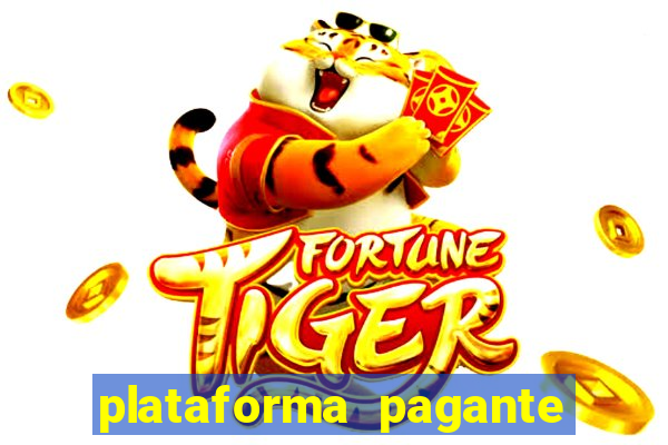 plataforma pagante fortune tiger