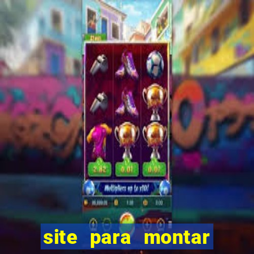 site para montar time de futebol