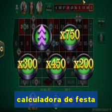 calculadora de festa