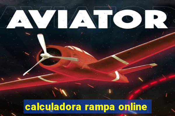 calculadora rampa online