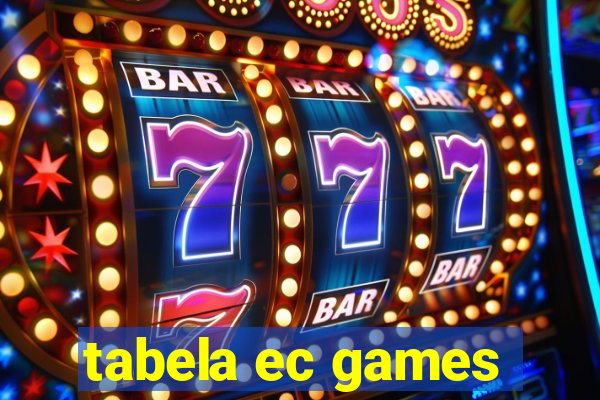 tabela ec games