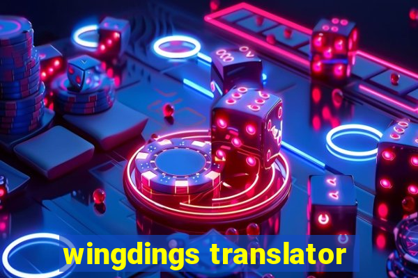 wingdings translator