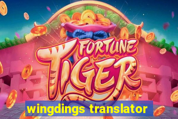 wingdings translator